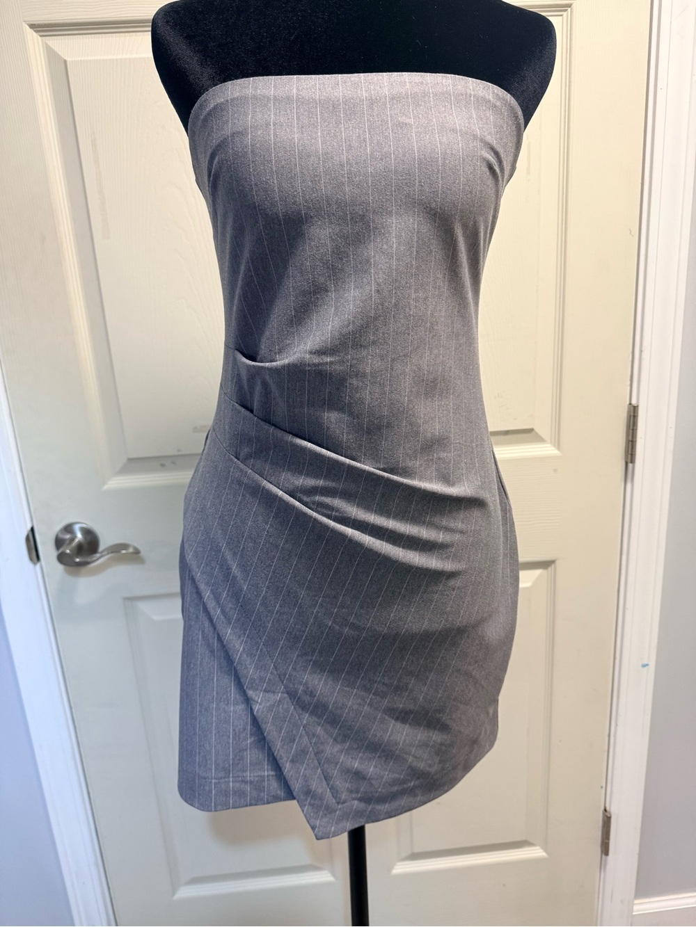 Wild Fable Gray Strapless Dress